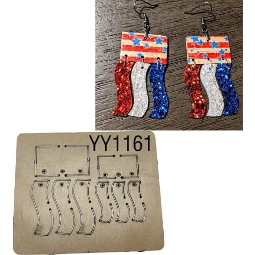 2 inch earring mold, DIY earring mold cutting, leather cutting mold.compatible with most manual die-cuttingYY1161