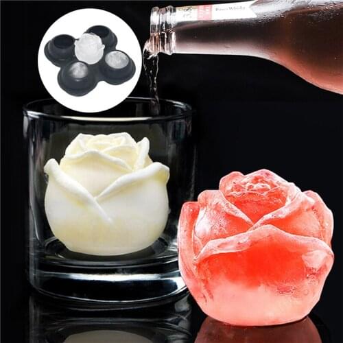1 PCS Round Ice Ball Maker Home and Bar Party Kitchen Whiskey Cocktail DIY Ice Cream Moulds Summer High Quality Fast Delivery