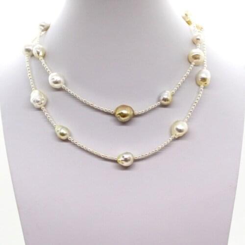 Infije Pearl Necklaces For Women