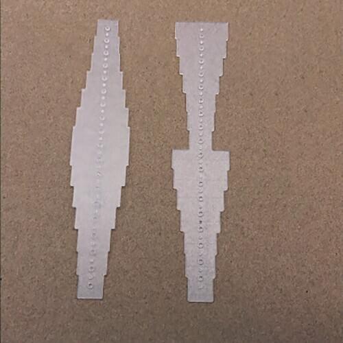 Leather Punching Tool Belt Strap Hole Punch Positioning Tools Multifunctional Plastic Leather Hole Punch Template Practical