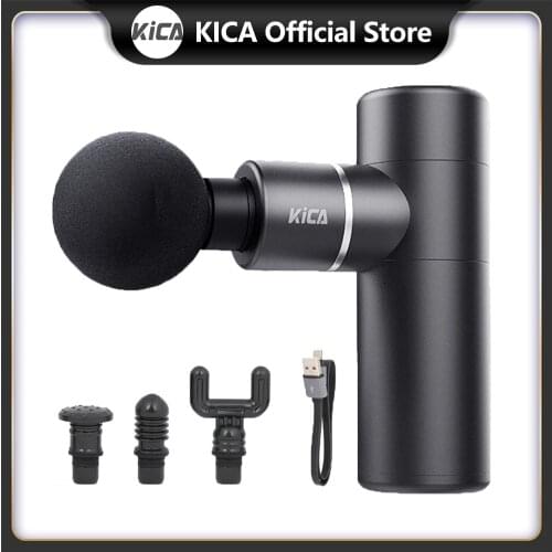 KiCA K1 Massage Gun Deep Tissue Electric Percussion Gun Metal Solid Grip Body Muscle Awake Stimulation Pain Relaxation Relax