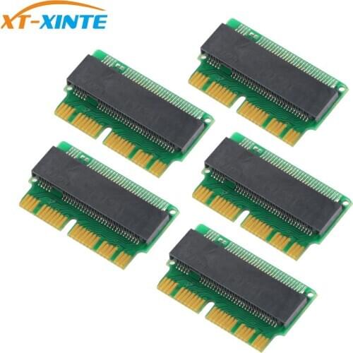 M Key PCIE to M2 Adapter M.2 SSD for NGFF AHCI 2280 SSD 12+16Pin Card for MACBOOK Air 2013 2014 2015 A1465 A1466 Mac Pro A1398