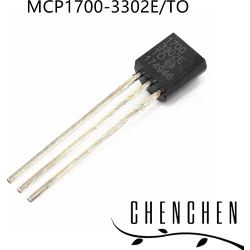 MCP1700-3302E/TO MCP1700-3302E TO92 100% New