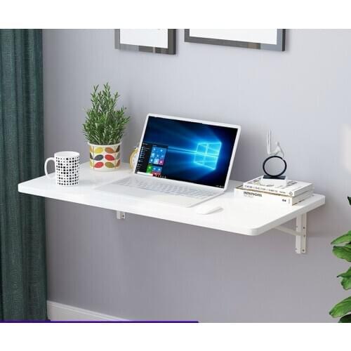 Household Creative Small Apartment Against The Wall Kitchen Table Multi-function Invisible Wall Hanging Computer Desk Foldable