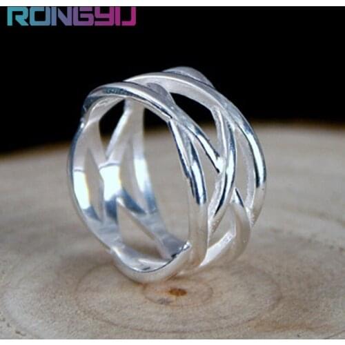 Fashion Simplicity Finger Rings Multi Layer Overlapping Exaggerated Jewelry Womens Wedding Party Geometric Korean Version Ring