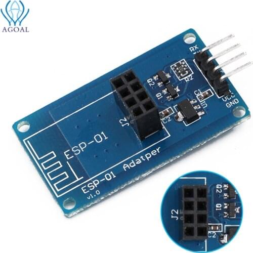 ESP8266 ESP-01 ESP01 Serial WiFi Wireless Adapter Module 3.3V 5V Compatible Serial Board For Arduino UNO R3 Microcontroller