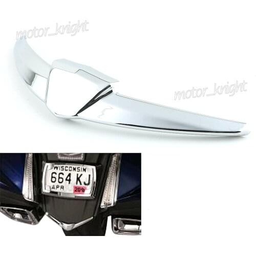 Motorcycle Chrome Rear Mudguard Decorative Cover Strips for Honda Gold Wing GL1800 GL1800 F6B 2018-2019
