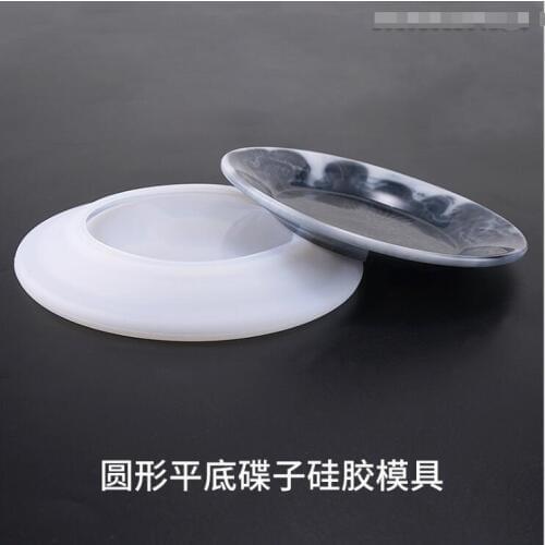 New Transparent Silicone Mould Dried Flower Resin Decorative Craft DIY Storage dish Mold epoxy resin molds for jewelry