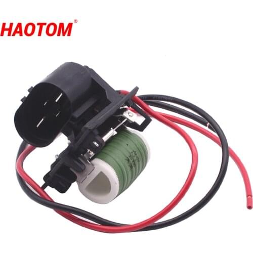 New Radiator Fan Blower Motor Resistance For Chevrolet Cruze 1.8L Opel Astra Zafira Vectra 2006 3134503108 94749639