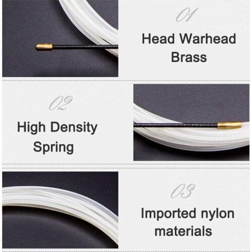Nylon Wire Cable Electrical Fish Tape Puller Extractor Guide Device Electrical Equipment & Supplies for Electrician Hot