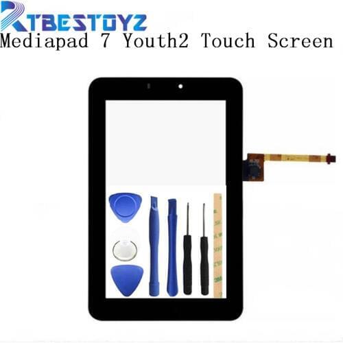 RTBESTOYZ For Huawei Mediapad 7 Youth2 Youth 2 S7-721U S7-721 Touch Screen Digitizer Glass Sensor Panel Tablet Replacement