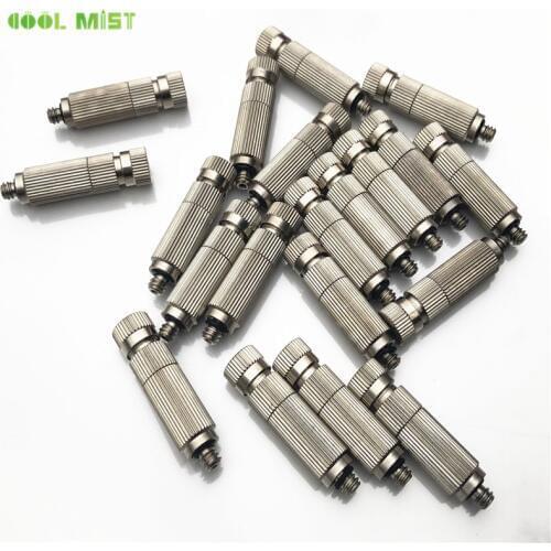 S171 Misting Nozzle For High Pressure Cooling System ,Stainless Steel With Net Filter UNC10-24 Thread 20pcs/lot