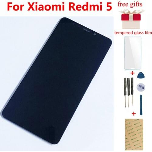 5.7" for Xiaomi Redmi 5 LCD Touch Screen For Xiaomi Redmi 5 LCD Display Panel Digitizer Sensor Glass Redmi 5 Assembly Frame