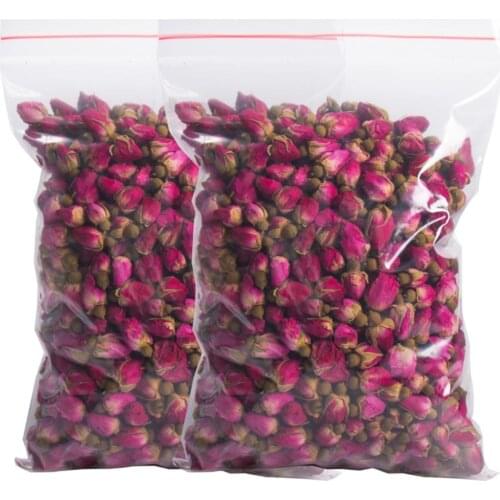200G Fragrant Natural Dried Red Rose Buds Organic Dried Flowers Buds Free Shipping