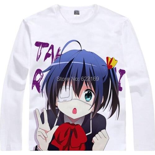 I Want to Be in Love anime t-shirt anime Rikka Takanashi cotton shirt Cosplay christmas halloween Costumes anime clothing