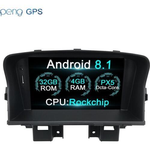 Car Stereo Android 8.1 GPS Car Multimedia Playeror For Chevrolet CRUZE 2008-2011 Radio DVD TV Carplay Camera Head unit