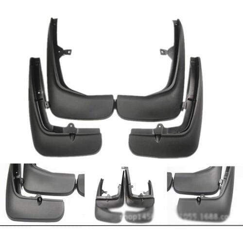 4pcs Premium Auto Front&Rear Heavy Duty Molded Flares Splash Mud Flaps Guards Fenders For Land Rover Range Rover Sport 2006-2013