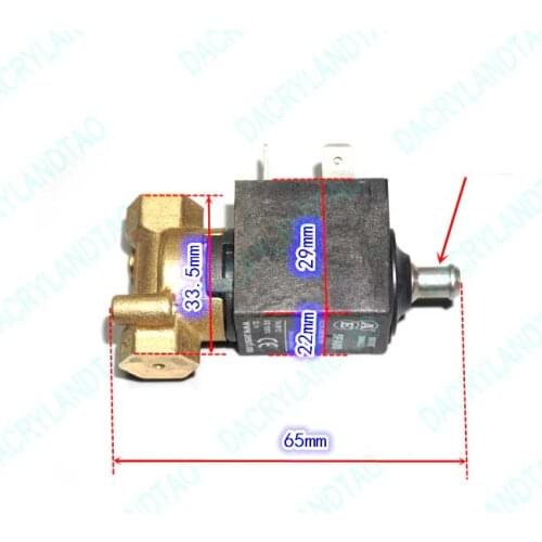 6mm AC220V-240V Coffee machine solenoid valve coil Electric Solenoid Valve Normally opend N/C Water Inlet Flow Switch