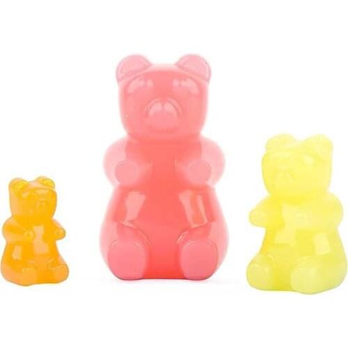 Gummy Bear Candy Silicone Mold Cake Chocolate Fondant Resin Pendant Jewelry DIY