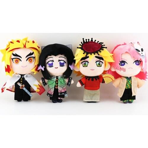 Game Anime Doll Demon Slayer Cosplay Cartoon Doll Plush Toys Decompression Comfort Props Collection