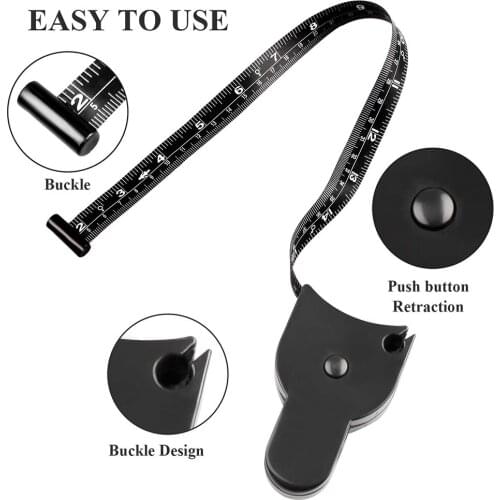 Body Measuring Tape 60in Body Tape Measure Lock Pin and Push Button Retract Body Measurement Tape CFE