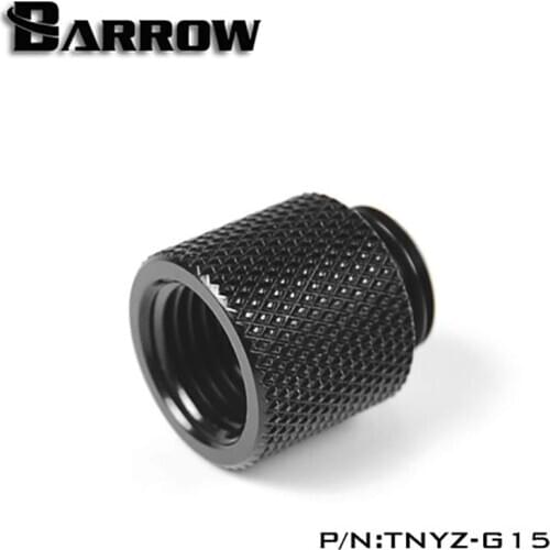 Barrow PC water cooling fitting Female to male Extension tube Connector TNYZ-G7.5/TNYZ-G10/TNYZ-G15/TNYZ-G20/TNYZ-G30/TNYZ-G40