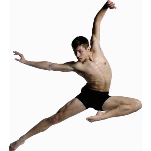 Mens Ballet Shorts Performance Clothing Costumes Dance Gymnastics Pants Dancewear