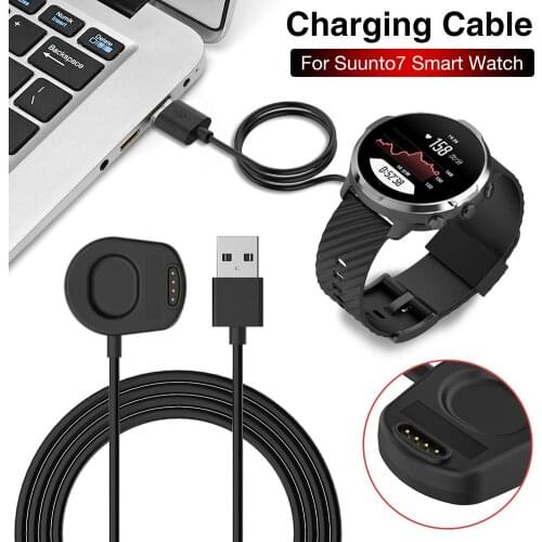 New USB Charger Cradle For Suunto 7 Charging Cable For Suunto7 Smart Watch Accessories Wireless Replacement Charger Dock Adapter