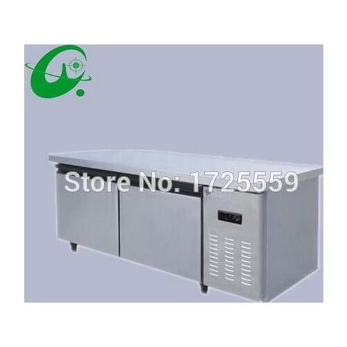 Single temperature refrigeration refrigerator 1.5m kitchen freezing storage frezzer workbench