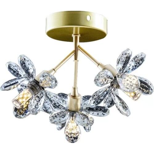 Ceiling Pendant Lamp Luxury Crystal Aisle Corridor Entrance Modern Ceiling Pendnat Light