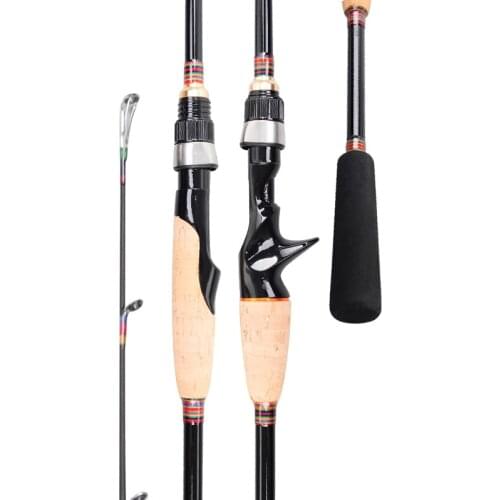 1.8m 2.1m 2.4m 2.7m Lure Fishing Rod Scalable Straight Shank Casting Spining Casting Rods Fishing Pole For Sea Lake River