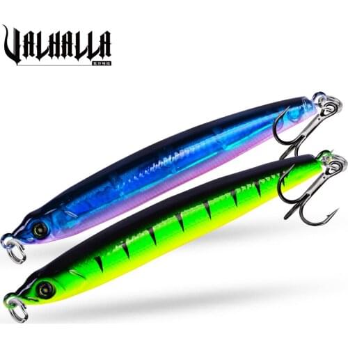 1PC VIB Pencil Fishing Lures Fishing Tackle 7.65cm-3.01" 10 color available With 8# BKB Hook VIB 8.11g-0.29oz Baits