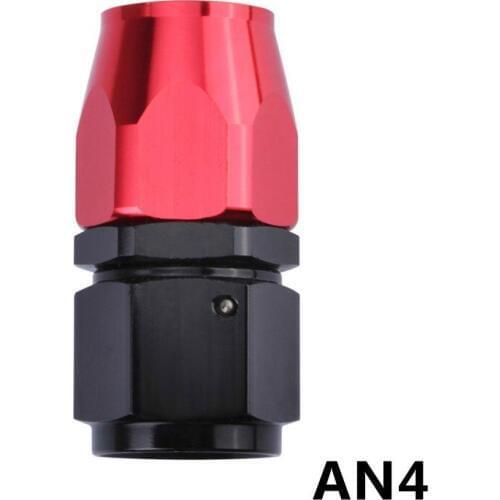 SPEEDWOW AN4 Swivel Hose End Aluminium 0 45 90 180 Degree Oil Fuel Fitting Fuel Adapter Reusable Oil Cooler Hose End Car Part