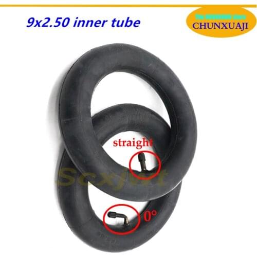 Super 9x2.50 Inner Tube 9*2.50 Camera for Motorcycle Scooter A-Folding Bike Electric /Gas Scooter Tyre ( for 85/65-6.5 Tire )