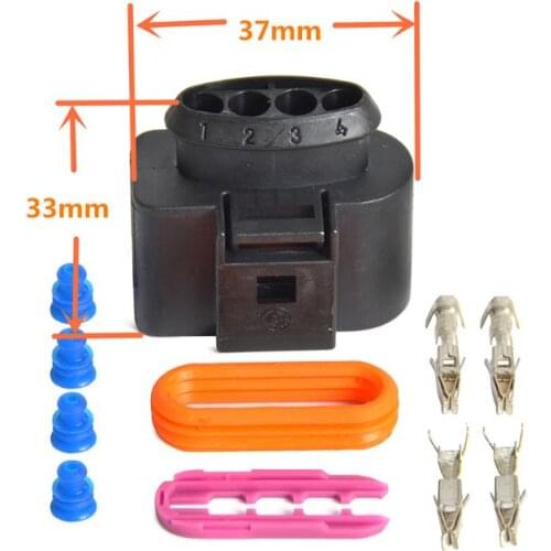 1 Set Ignition Coil Connector Repair Kit IC39 For A~udi A4 A6 A8 for V~W Passat