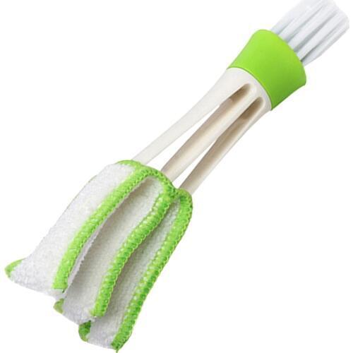 1 pcs Mini Duster Air Vent Blinds Duster Cleaning Brush Dust Brush Car Interior Car Air Outlets Cleaning Tools