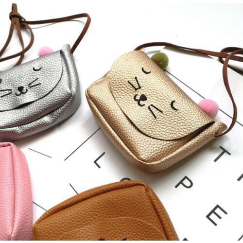 10 pieces cute women animal wallets purses brand female small leather cat purse phone pocket bag womens wallet cuzdan