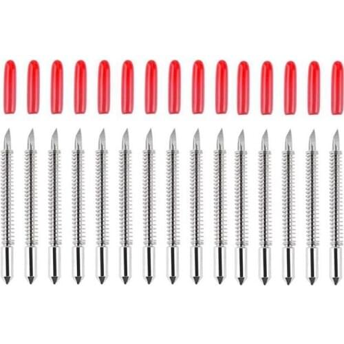 15Pcs 45Degree for Graphtec CB09 Vinyl Cutter Plotter Blades CB09U Silhouette Cameo Craftrobo Cutting Knife 45 Degree