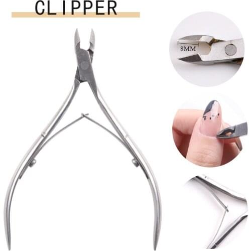 TSZS 1pcs/lot Professional remover nail clipper plier cutter dead skin scissors manicure salon tool