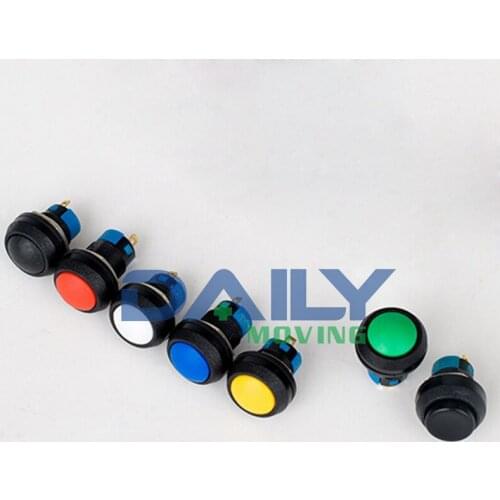 IP67 waterproof 12mm Round Push Momentary Button Switch 10pcs/Pack with 200000 cycle life time