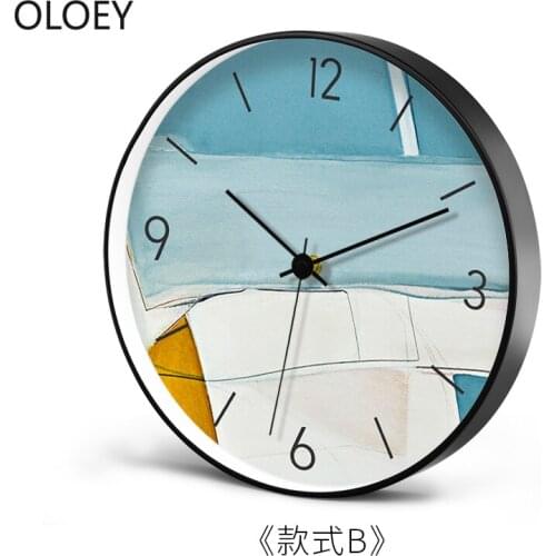 Creative Large Wall Clock Modern design Living Room Bedroom Home Decor Silent Clocks Bracket Clock Wall Watch Farmhouse Decor