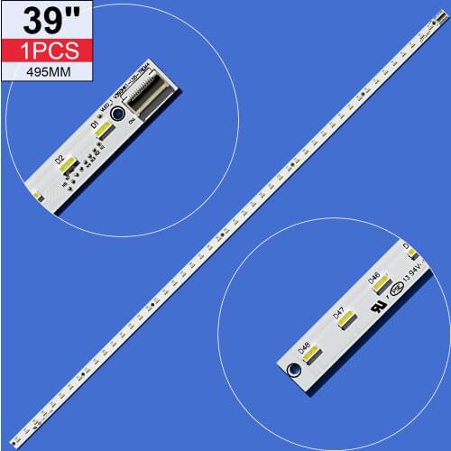 L39E5000 V390HK1-LS5 LED strip 4A-D069457 V390HK1-LS5-TREW4 (TREM4) 1 piece=48LED 495MM