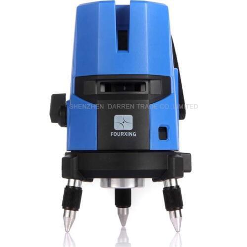 1pc whole set KINZO multifuncton laser line cross line laser rotary laser level 360 selfing leveling 5line 4V1H3Point