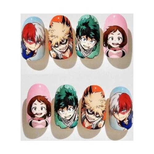 Newest series TSC-246 3d nail art stickers decal template diy nail tool decorations