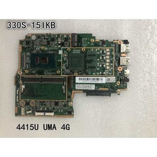 Original laptop Lenovo Ideapad 330S-15IKB Motherboard CPU 4415U UMA 4G FRU 5B20R11503