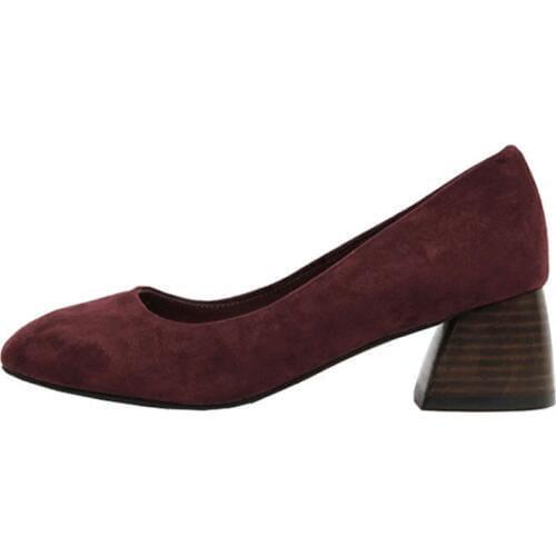SMKEZEL Suede Pumps