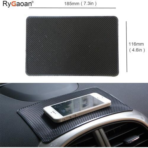 RyGaoan Universal 18.5*11.6cm ( 7.3*4.6in ) Car Dashboard Magic Anti Slip Mat Non-slip Sticky Pad Key Cellphone mobile Glassess