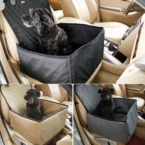 Universal Car Backseat Protector Mat Car Dog Seat Cover Dog Carriers Waterproof Copilot Pet Car Hammock For Small Dogs / Cats