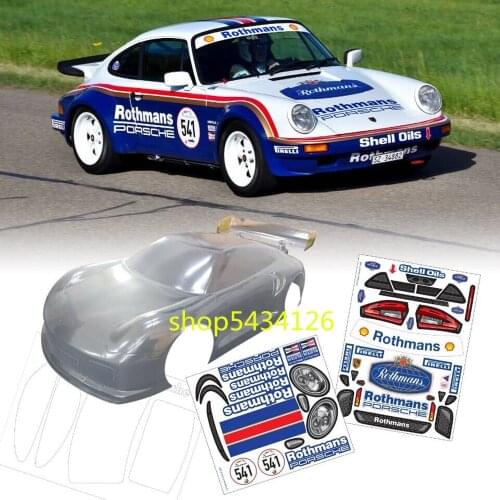 1/8 Scale Rc Car Shell Clear GT Body & Colorful Stickers For Toys Cars Serpent, Mugen, Xray, X3GT Car Shell Part