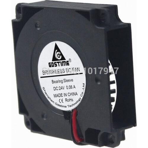 20 Pieces Gdstime 2Pin 24V DC Computer Blower Fan 40mm x 10mm 4cm Turbo Blower Fan